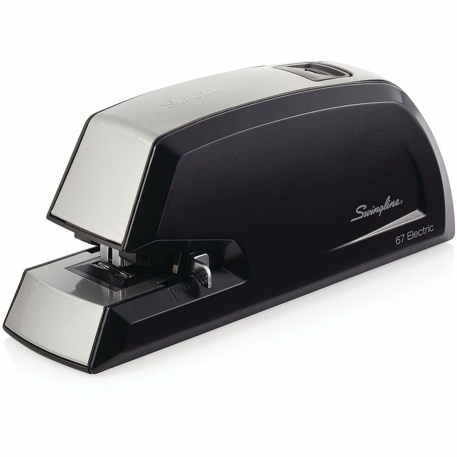 Staples Upto 20 Sheet of 20lb Paper - Holds Upto 210 Staple - Full Strip - Staple Size: 0.25" - Black - Plastic - 1 Each