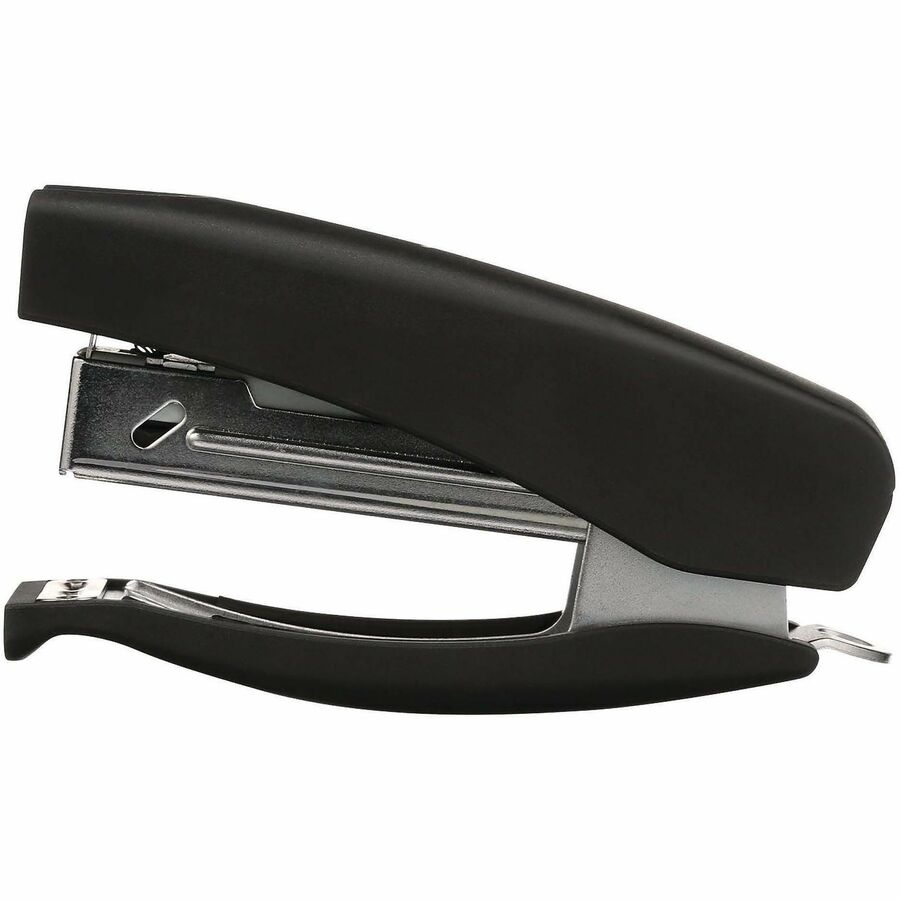 Staples Upto 20 Sheet of 20lb Paper - Holds Upto 105 Staple - Half Strip - Staple Size: 0.25" - Black - Metal - 1 Each