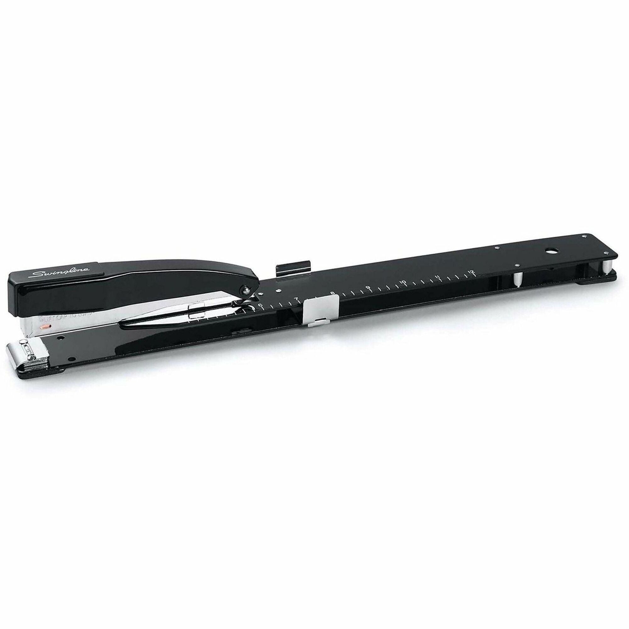 Staples Upto 20 Sheet of 20lb Paper - Holds Upto 210 Staple - Full Strip - Staple Size: 0.25" - Black - Metal - 1 Each