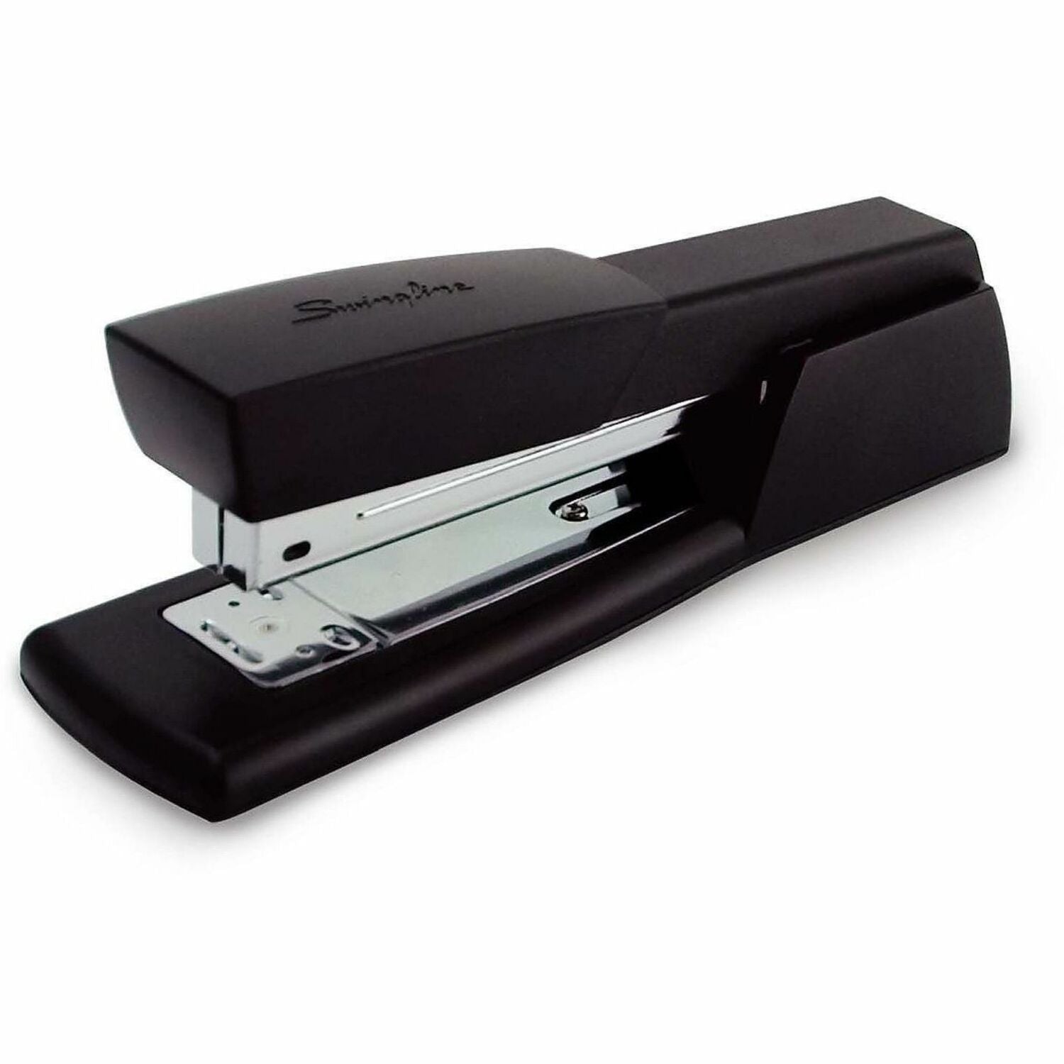 Staples Upto 20 Sheet of 20lb Paper - Holds Upto 210 Staple - Full Strip - Staple Size: 0.25" - Black - Plastic, Metal - 1 Each