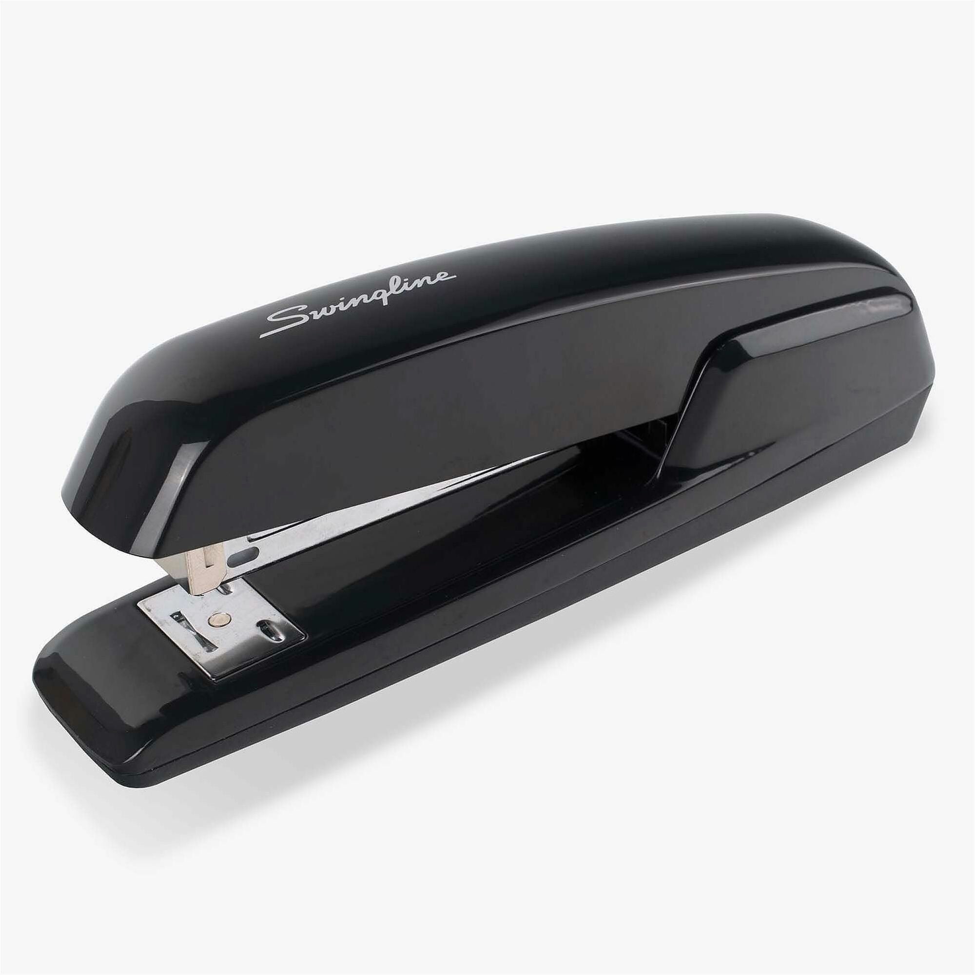 Staples Upto 20 Sheet of 20lb Paper - Holds Upto 210 Staple - Full Strip - Staple Size: 0.25" - Black - Metal - 1 Each