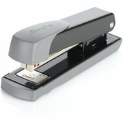 Staples Upto 20 Sheet of 20lb Paper - Holds Upto 210 Staple - Half Strip - Staple Size: 0.25" - Top Loading - Black - Metal - 1 Each