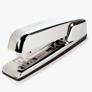 Staples Upto 25 Sheet of 20lb Paper - Holds Upto 210 Staple - Full Strip - Staple Size: 0.25" - Silver Chrome - Metal, Die-cast - 1 Each