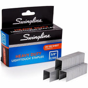 Heavy Duty - 5/8" Leg - Holds 120 Sheet(s) - Heavy Duty, Chisel Point - 100 Per Strip - 2500 / Box
