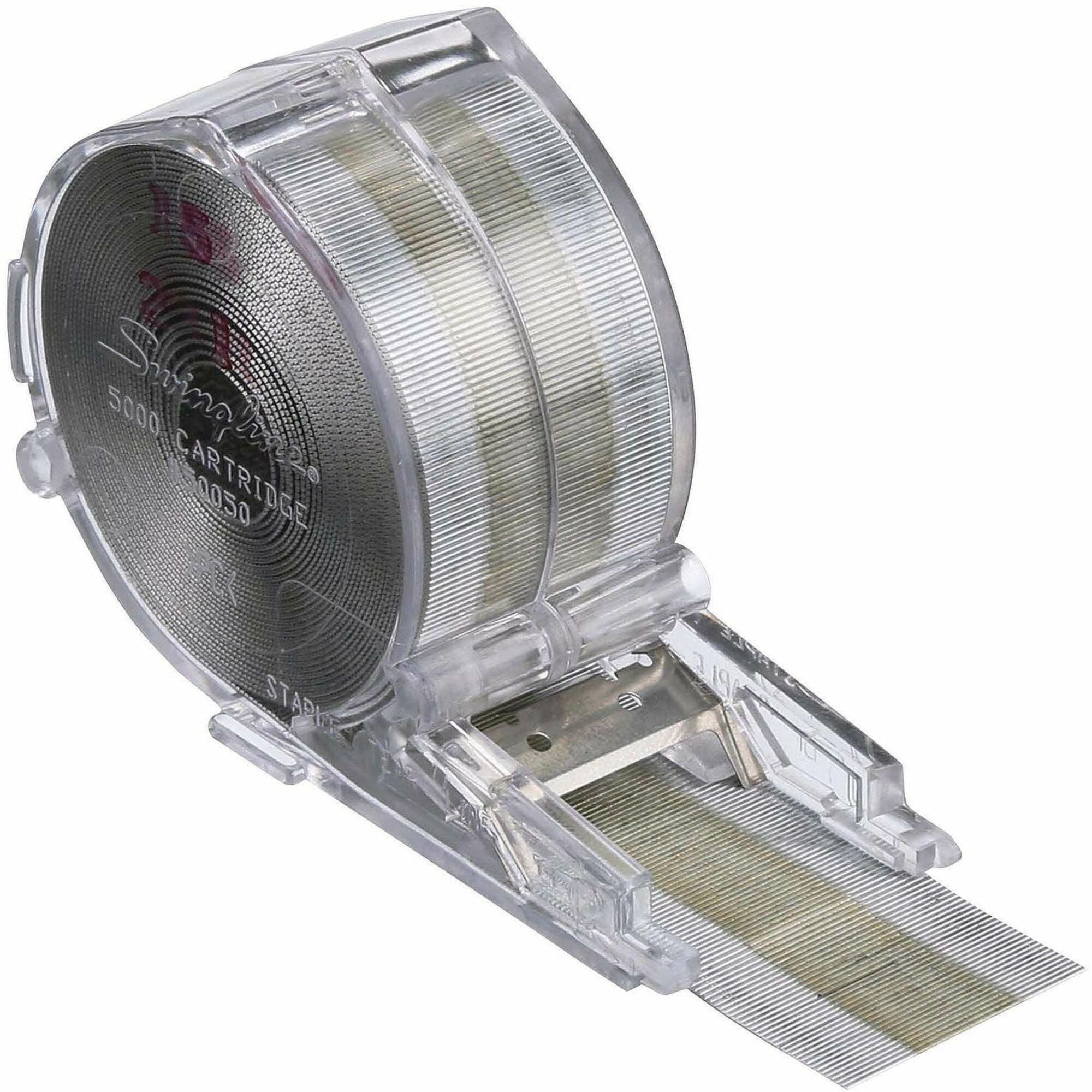 Standard - 1/4" Leg - Holds 30 Sheet(s) - for Paper - Chisel Point - 5000 Per Cartridge - 1 Box