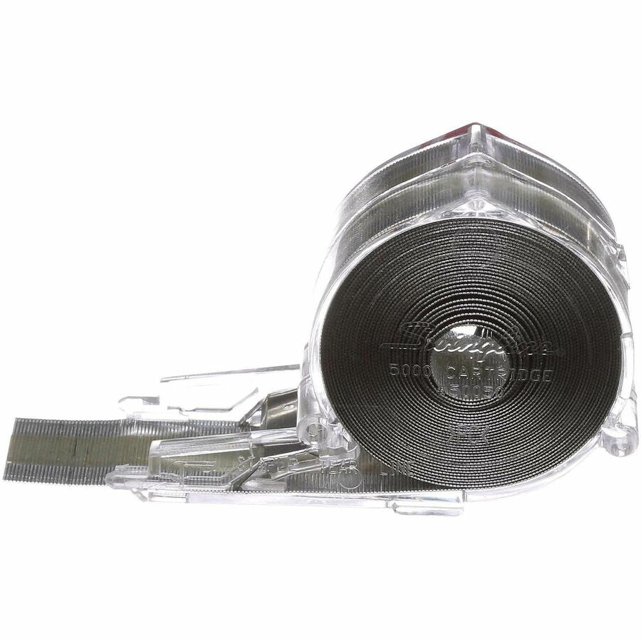 Standard - 1/4" Leg - Holds 30 Sheet(s) - for Paper - Chisel Point - 5000 Per Cartridge - 1 Box