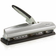 3 Punch Head(s) - 20 Sheet - 9/32" Punch Size - Metal - Black, Silver