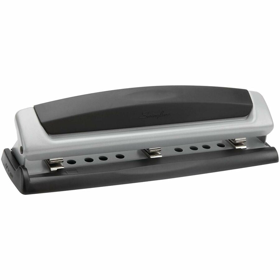 3 Punch Head(s) - 10 Sheet - 9/32" Punch Size - Metal - Black, Silver