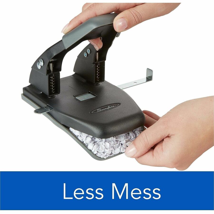 2 Punch Head(s) - 28 Sheet - 1/4" Punch Size - Black, Gray