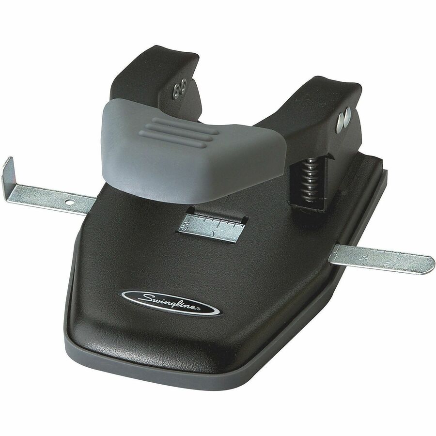 2 Punch Head(s) - 28 Sheet - 1/4" Punch Size - Black, Gray