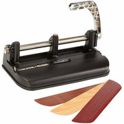 7 Punch Head(s) - 40 Sheet - 11/32" , 9/32" , 13/32" Punch Size - Black, Chrome, Woodgrain