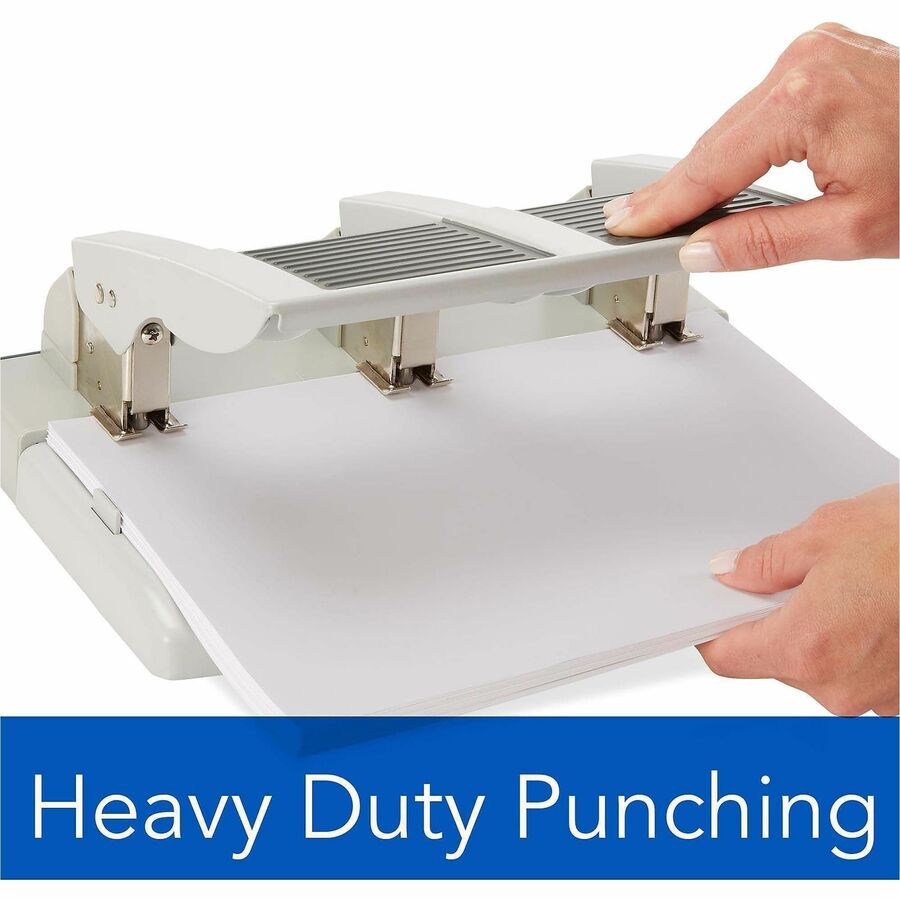 3 Punch Head(s) - 75 Sheet - 9/32" Punch Size - Gray