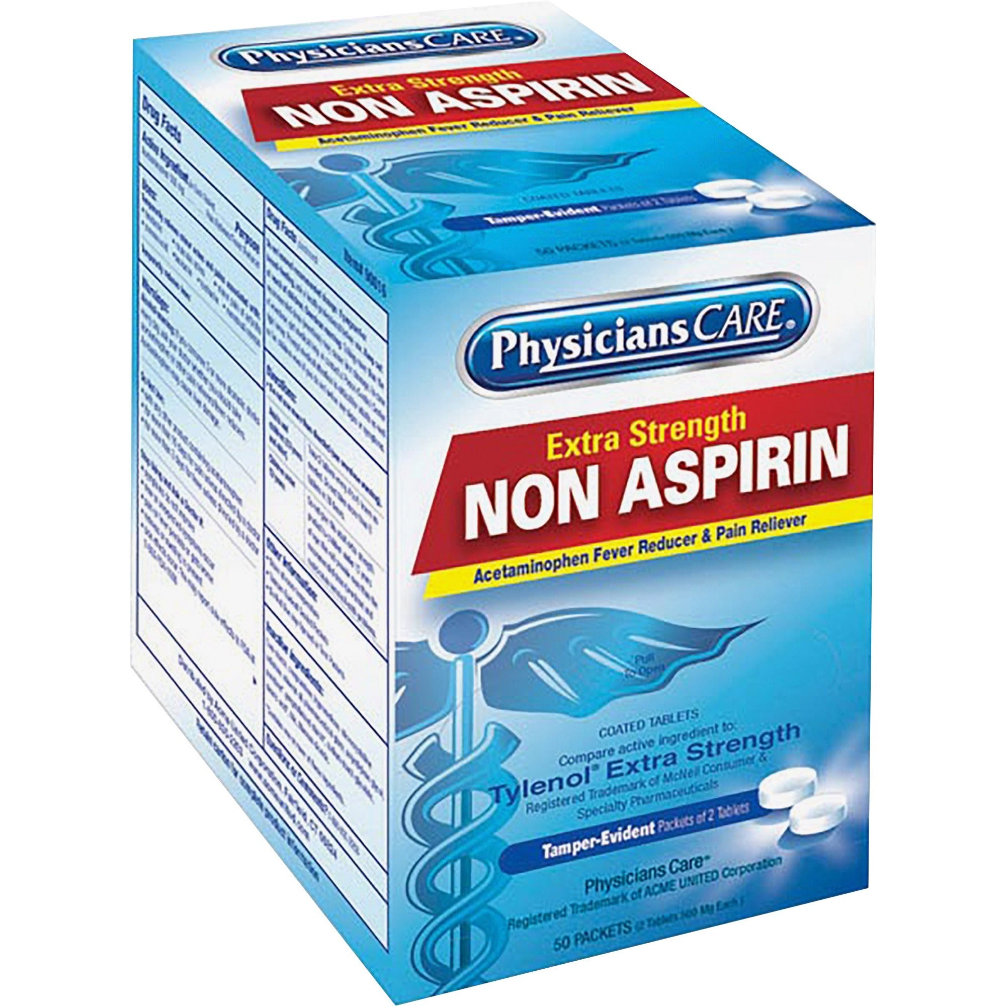 For Fever, Pain - 2/Packet - 1 Box