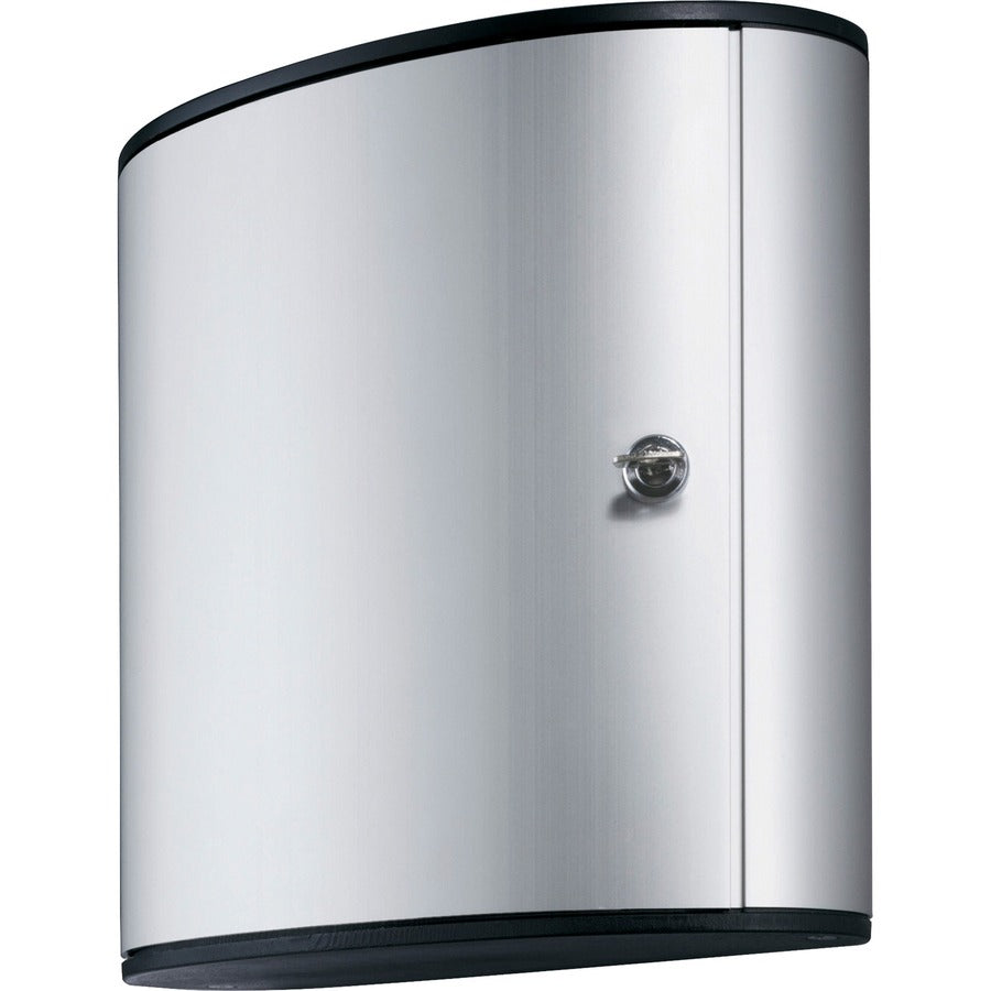 DURABLE 54 Key Brushed Aluminum Cabinet