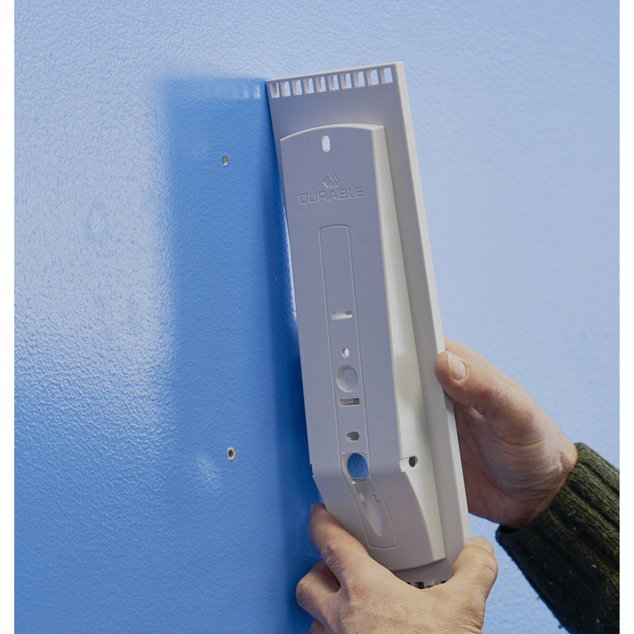 DURABLE Sherpa 10-Panel Wall Reference System - 10 Panels - Support Letter 8.50" x 11" Media - Expandable, Removable Sleeve - 1 Each