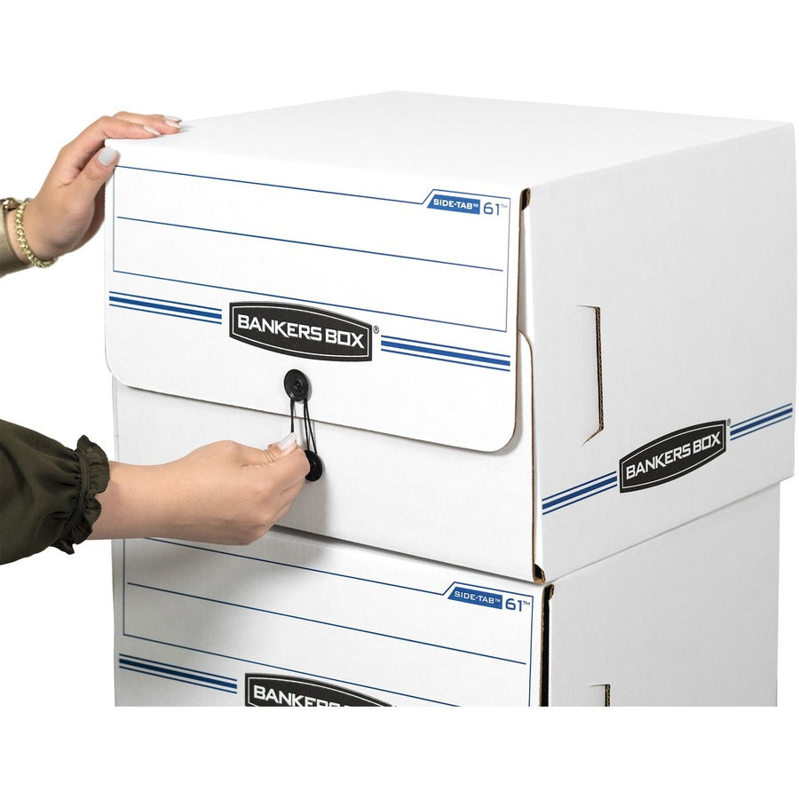 Bankers Box Side-Tab File Storage Boxes