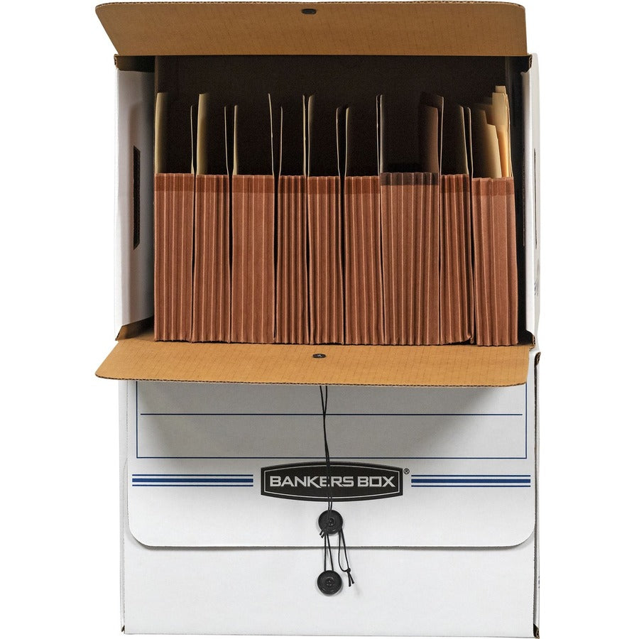Bankers Box Side-Tab File Storage Boxes