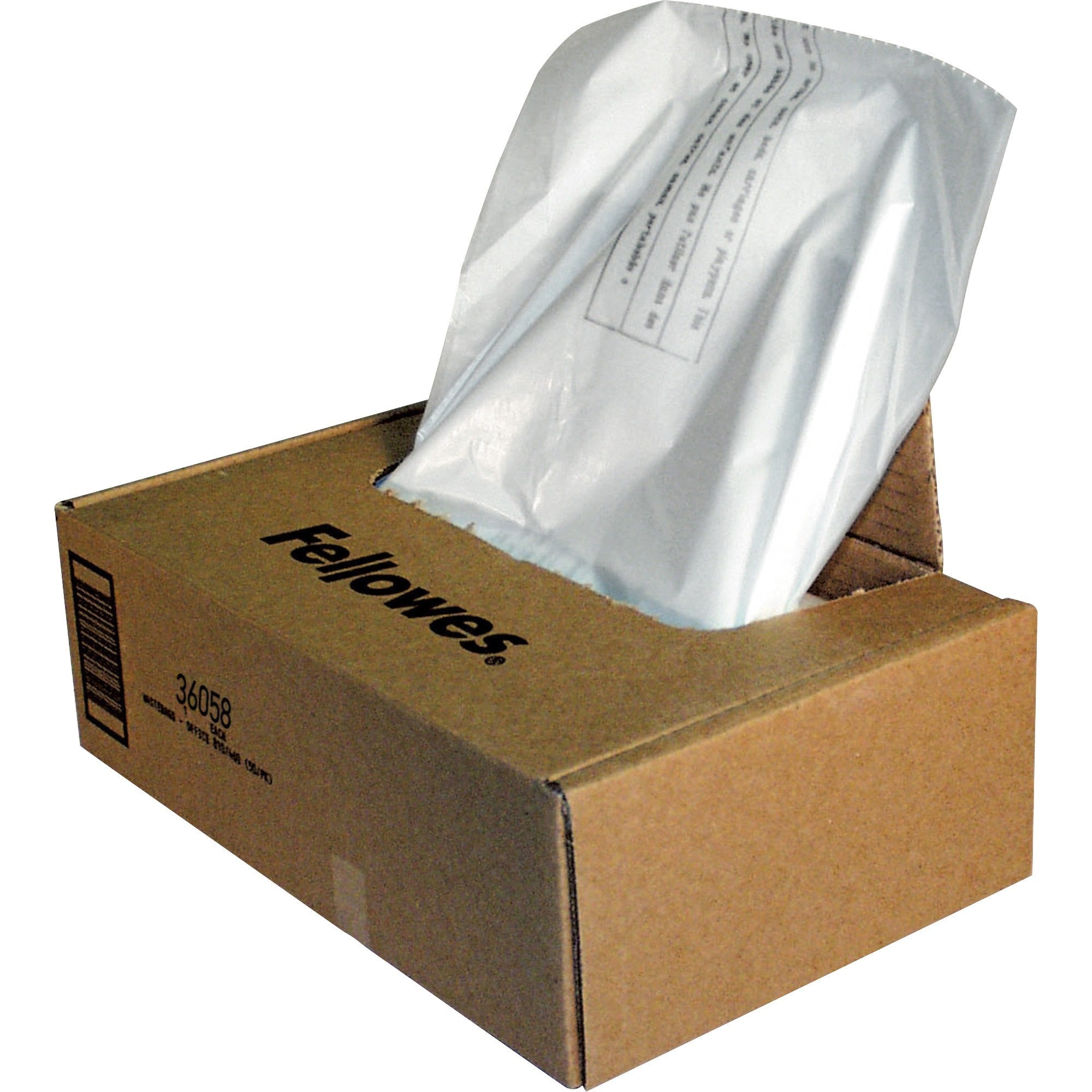 38 gal - 48" Height x 44" Width x 21" Depth - Plastic - Clear - 50 / Carton