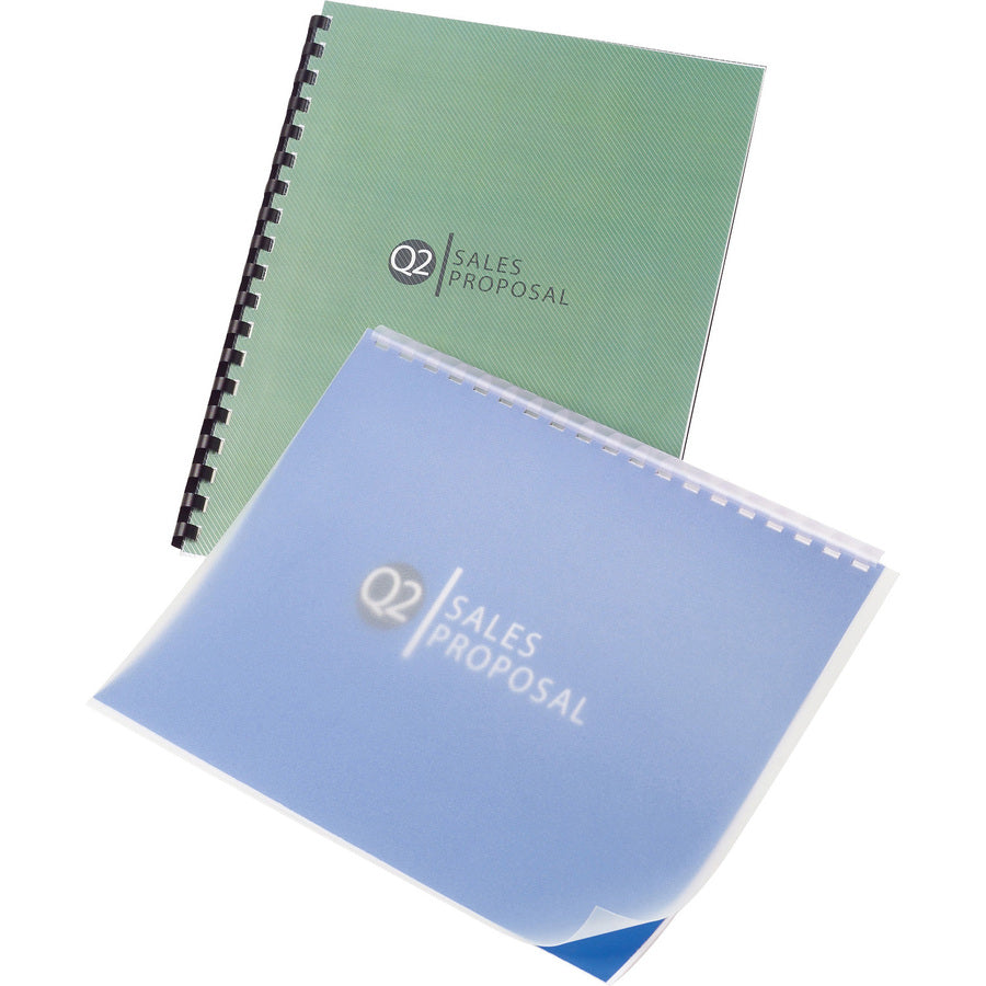 For Letter 8 1/2" x 11" Sheet - Clear - Polypropylene - 25 / Pack