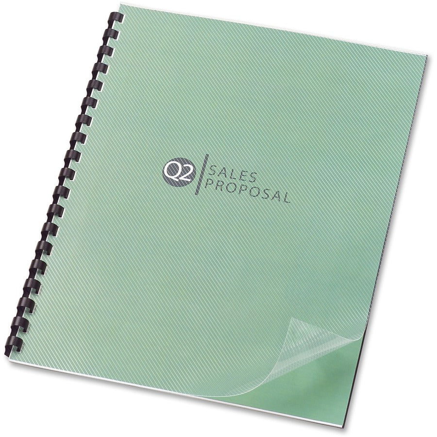 For Letter 8 1/2" x 11" Sheet - Clear - Polypropylene - 25 / Pack