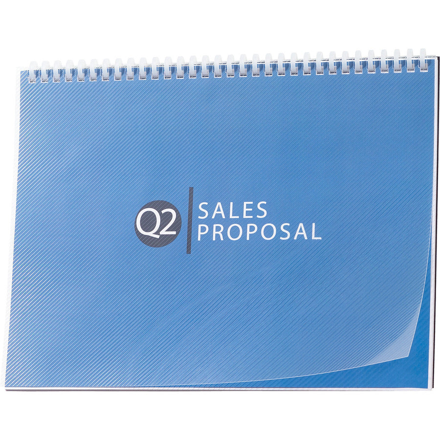 For Letter 8 1/2" x 11" Sheet - Clear - Polypropylene - 25 / Pack