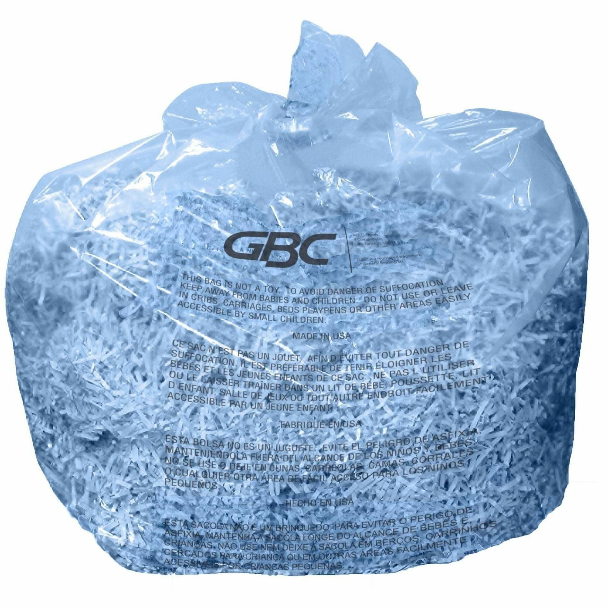 GBC 6-8 Gallon Shredder Bags