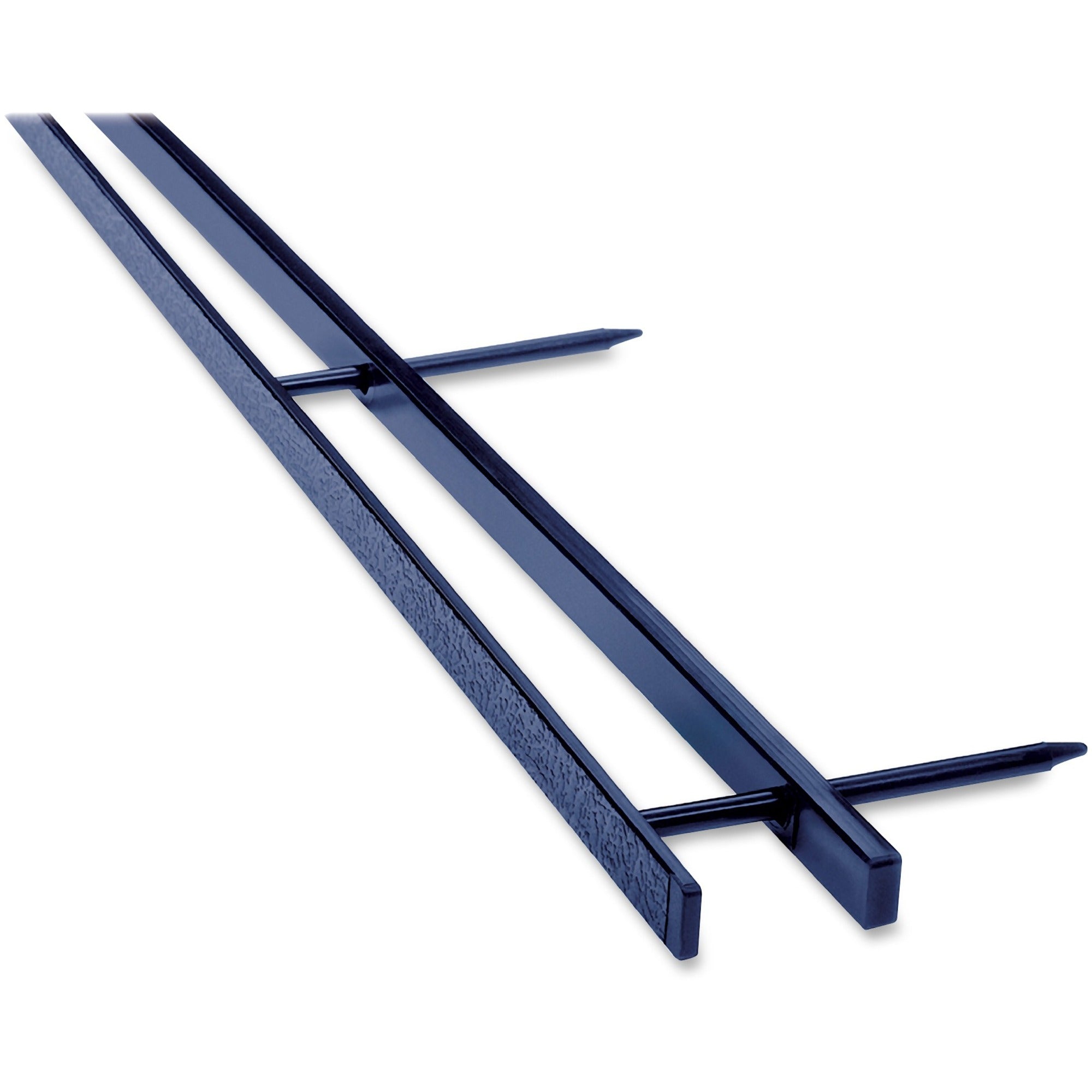 2" Maximum Capacity - 200 x Sheet Capacity - Blue - Plastic - 25 / Box
