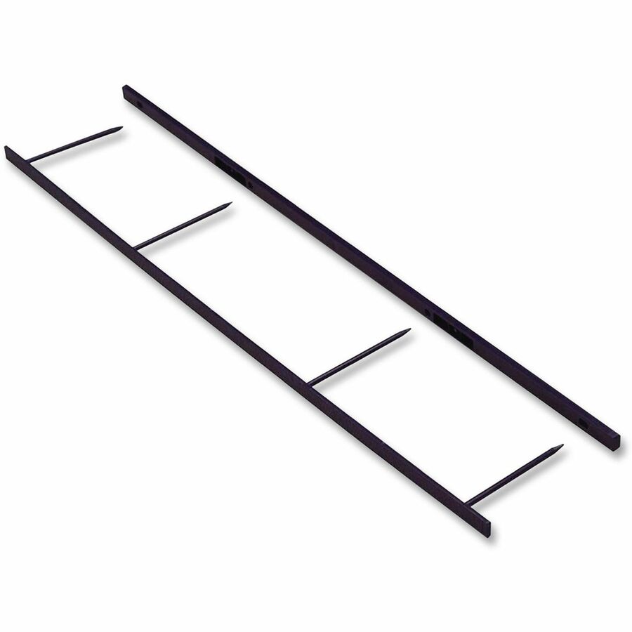 2" Maximum Capacity - 200 x Sheet Capacity - Blue - Plastic - 25 / Box