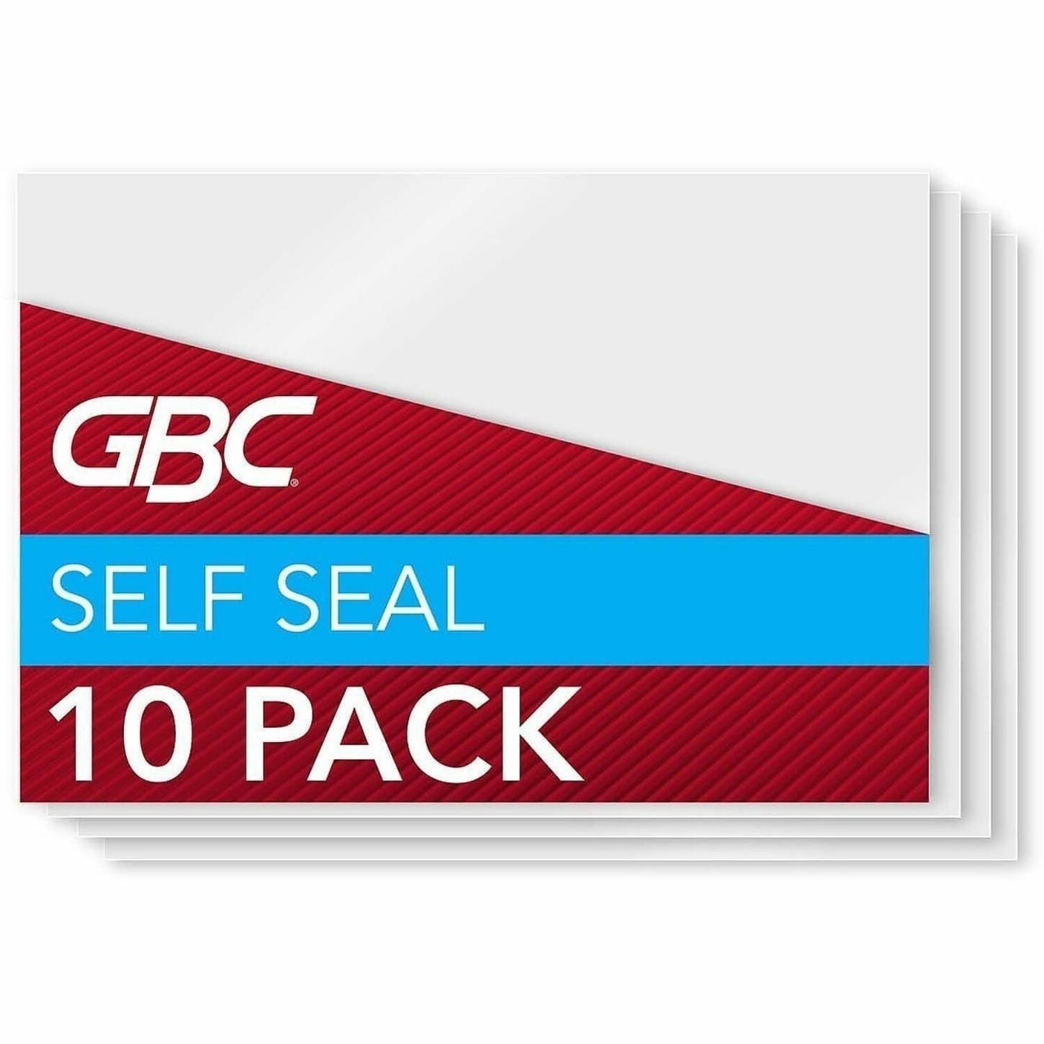 Laminating Pouch/Sheet Size: 2.94" Width x 4.12" Length x 8 mil Thickness - Glossy - for ID Badge, Document, Photo - Self-adhesive, Easy Peel, Durable - Clear - 10 / Pack