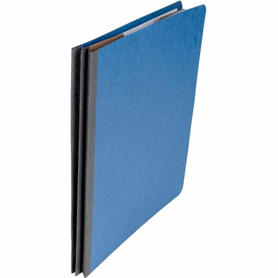 ACCO Letter Classification Folder - 2" Folder Capacity - 8 1/2" x 11" - 4 x Clip Fastener(s) - 1 Divider(s) - Pressboard, Tyvek - Sky Blue - 10 / Box