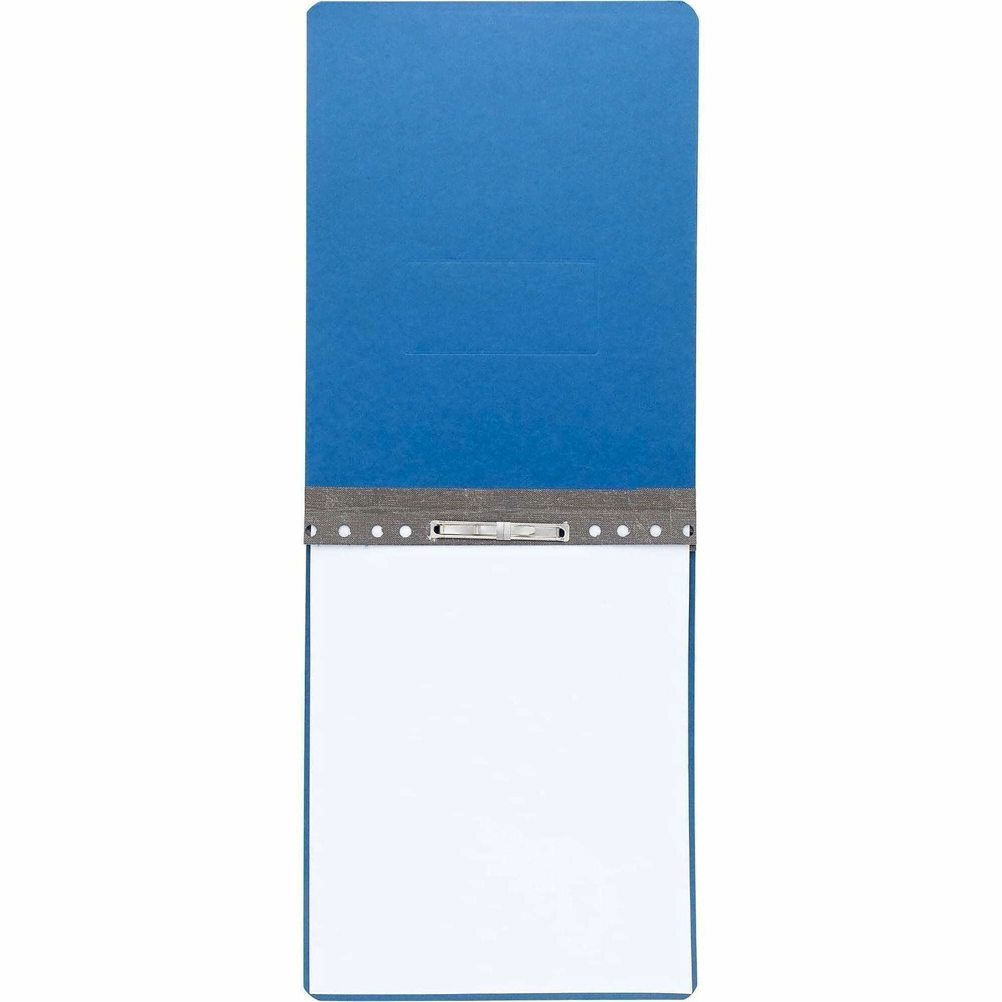 ACCO Presstex Letter Recycled Report Cover - 2" Folder Capacity - 8 1/2" x 11" - Folder - 20 pt. - Presstex, Tyvek - Light Blue - 30% Recycled - 1 Each