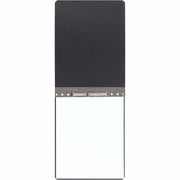 ACCO Presstex Letter Recycled Report Cover - 3" Folder Capacity - 8 1/2" x 11" - Folder - 20 pt. - Presstex, Tyvek - Black - 60% Recycled - 1 Each
