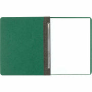 ACCO Presstex Letter Recycled Report Cover - 3" Folder Capacity - 8 1/2" x 11" - 20 pt. - Dark Green - 30% Recycled - 1 Each