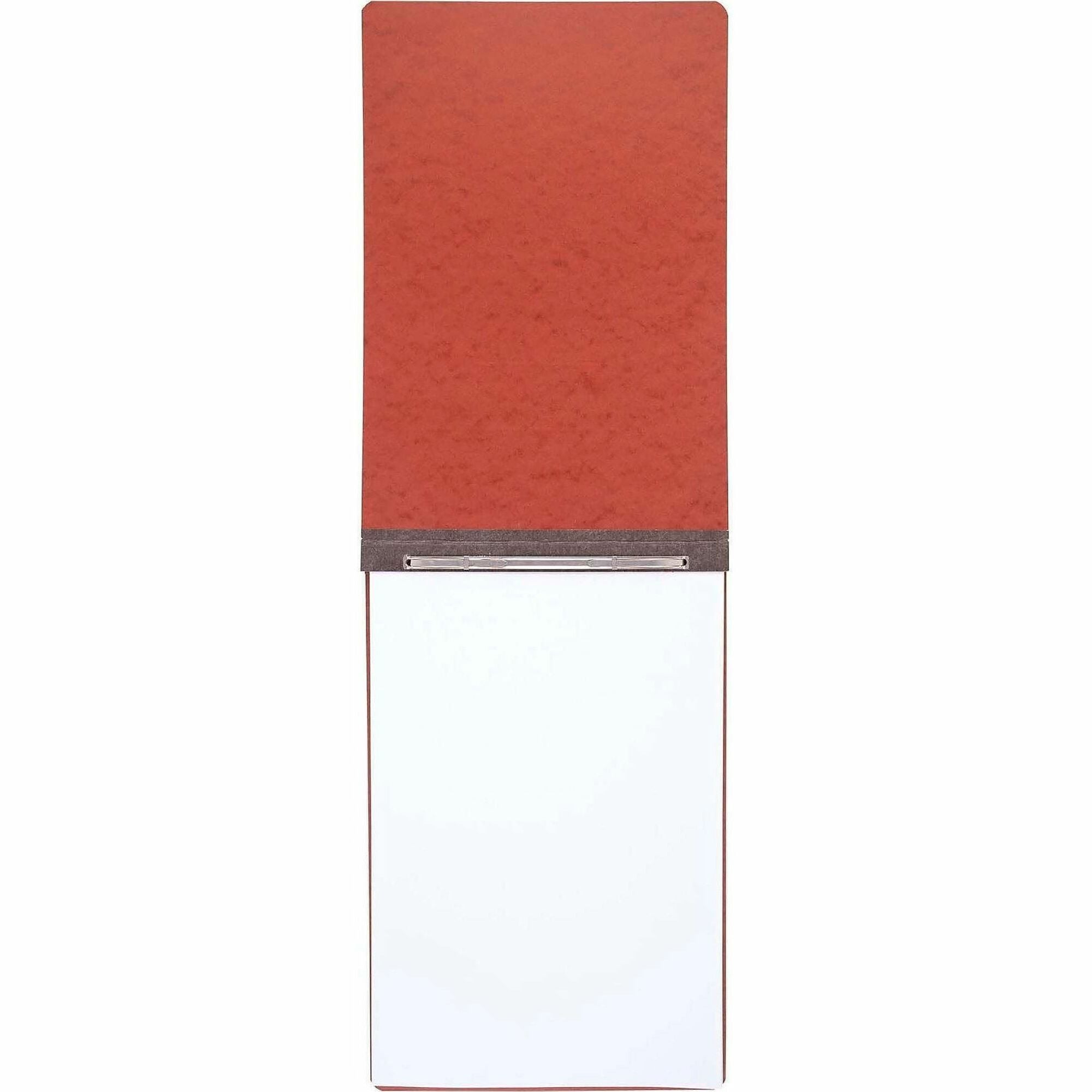 ACCO Ledger Recycled Report Cover - 3" Folder Capacity - 11" x 17" - 20 pt. - Red - 60% Recycled - 1 Each