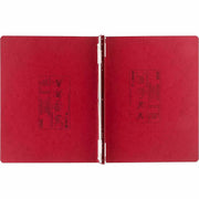 ACCO PRESSTEX Unburst Sheet Covers - 6" Binder Capacity - Fanfold - 11" x 14 7/8" Sheet Size - Executive Red - Recycled - Retractable Filing Hooks, Hanging System, Moisture Resistant, Water Resistant - 1 Each