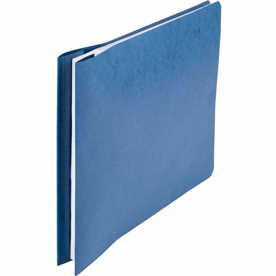 ACCO PRESSTEX Unburst Sheet Covers - 6" Binder Capacity - 9 1/2" x 11" Sheet Size - Light Blue - Recycled - Retractable Filing Hooks, Hanging System, Moisture Resistant, Water Resistant - 1 Each