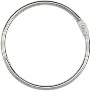ACCO Loose-Leaf Rings - 125 x Sheet Capacity - Silver - Nickel - 100 / Box