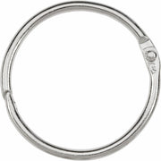 ACCO Loose-Leaf Rings - 1.50" Maximum Capacity - 280 x Sheet Capacity - Silver - Nickel - 100 / Box