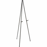 10 lb Load Capacity - 63" Height - Steel, Metal - Black