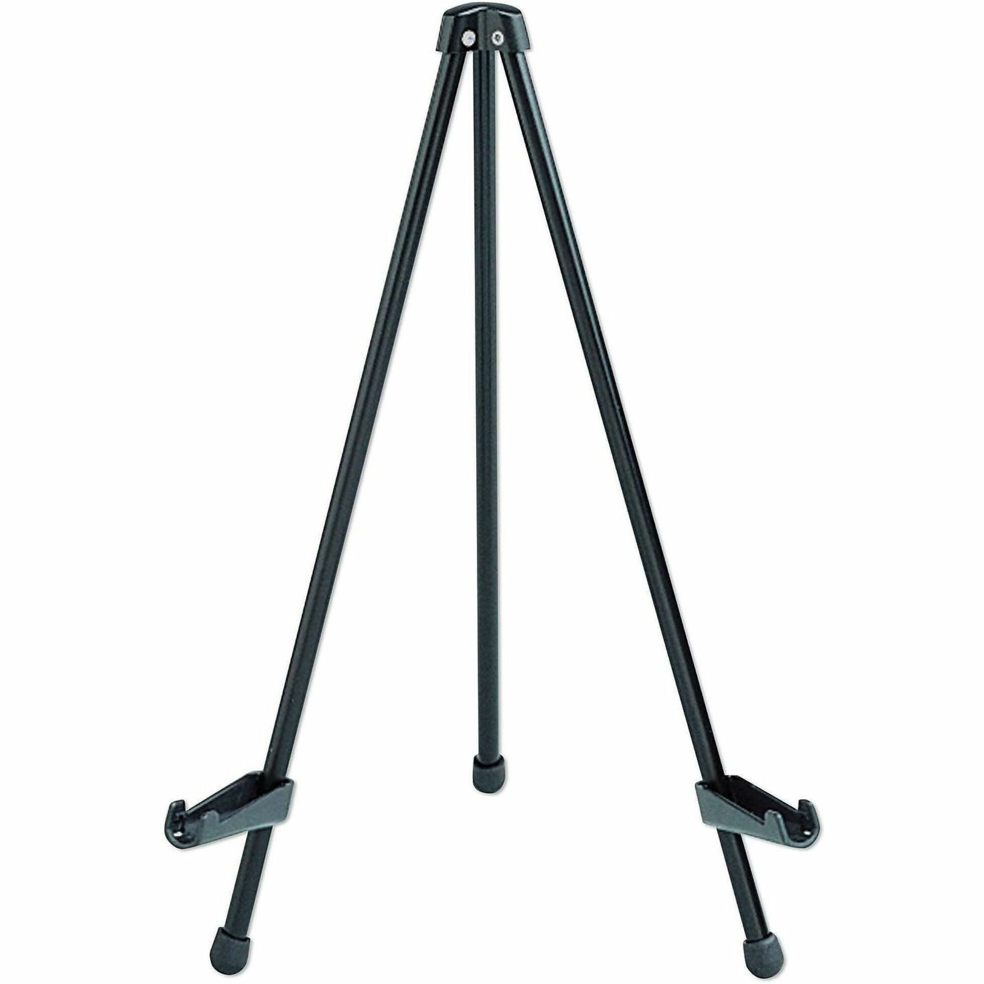 5 lb Load Capacity - 14" Height - Tabletop - Steel - Black