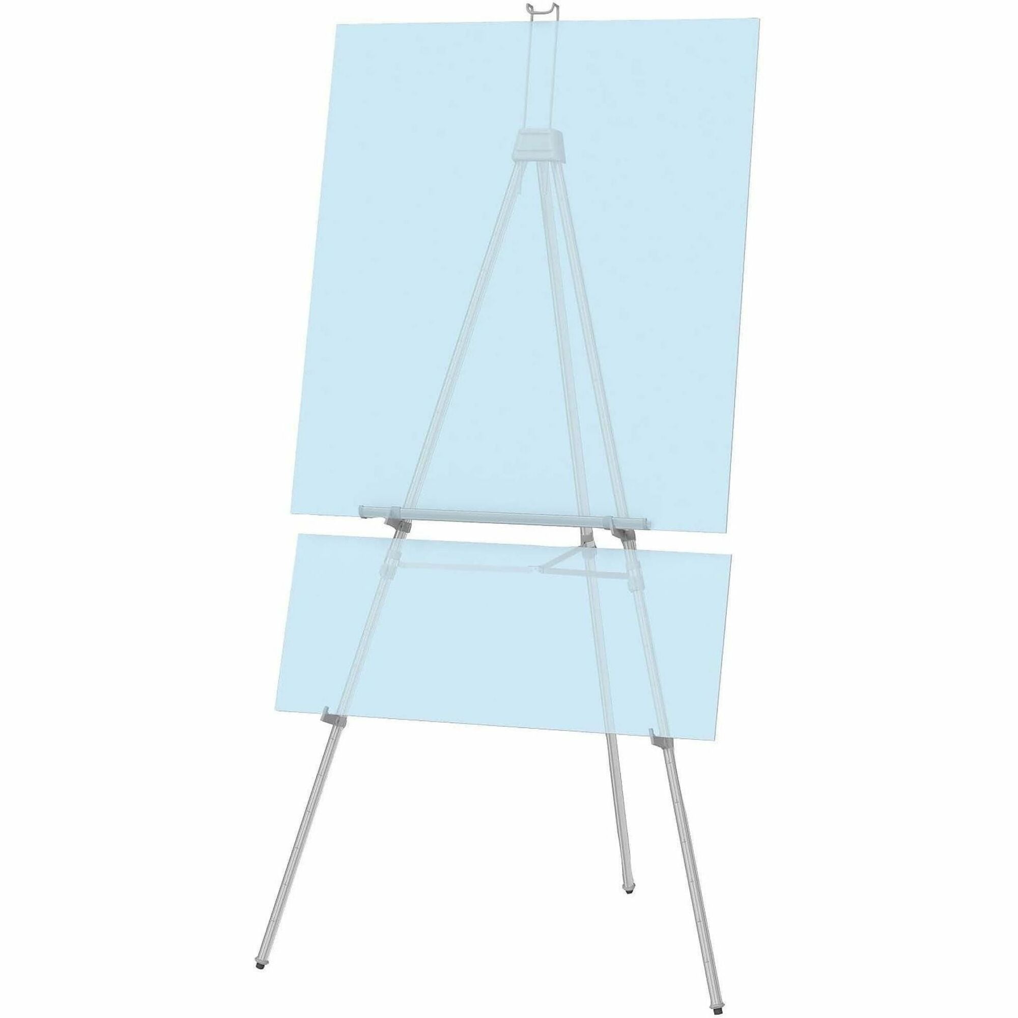 45 lb Load Capacity - 66" Height - Aluminum, Steel - Silver
