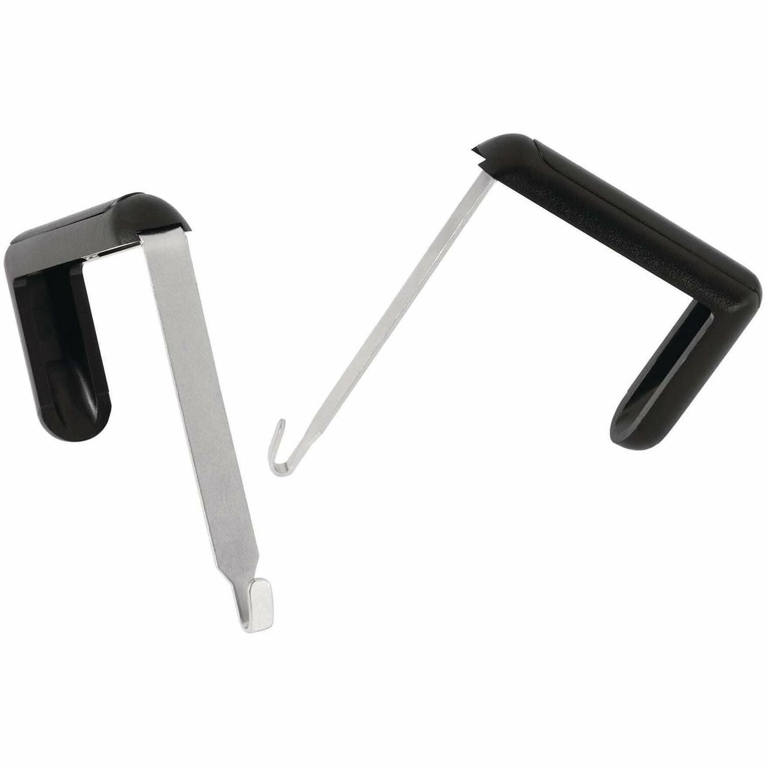 Quartet Cubicle Partition Hangers - 2 Hangers - for Board, Cubicle - Black - 2 / Set