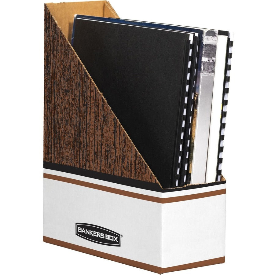 Wood Grain, White - Cardboard - 12 / Carton