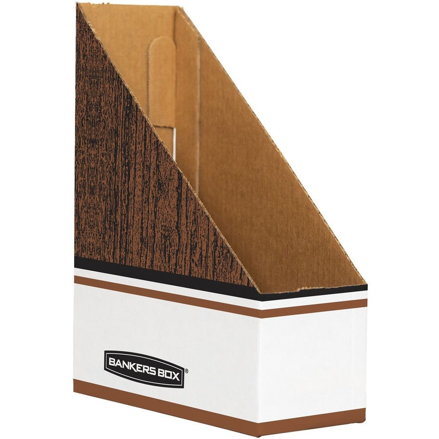 Wood Grain, White - Cardboard - 12 / Carton