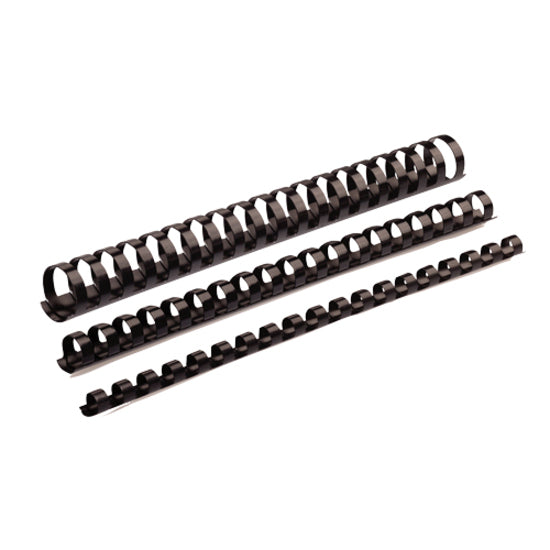 0.3" Height x 10.8" Width x 0.3" Depth - 0.25" Maximum Capacity - 20 x Sheet Capacity - For Letter 8 1/2" x 11" Sheet - 19 x Rings - Round - Black - Plastic - 1 Pack