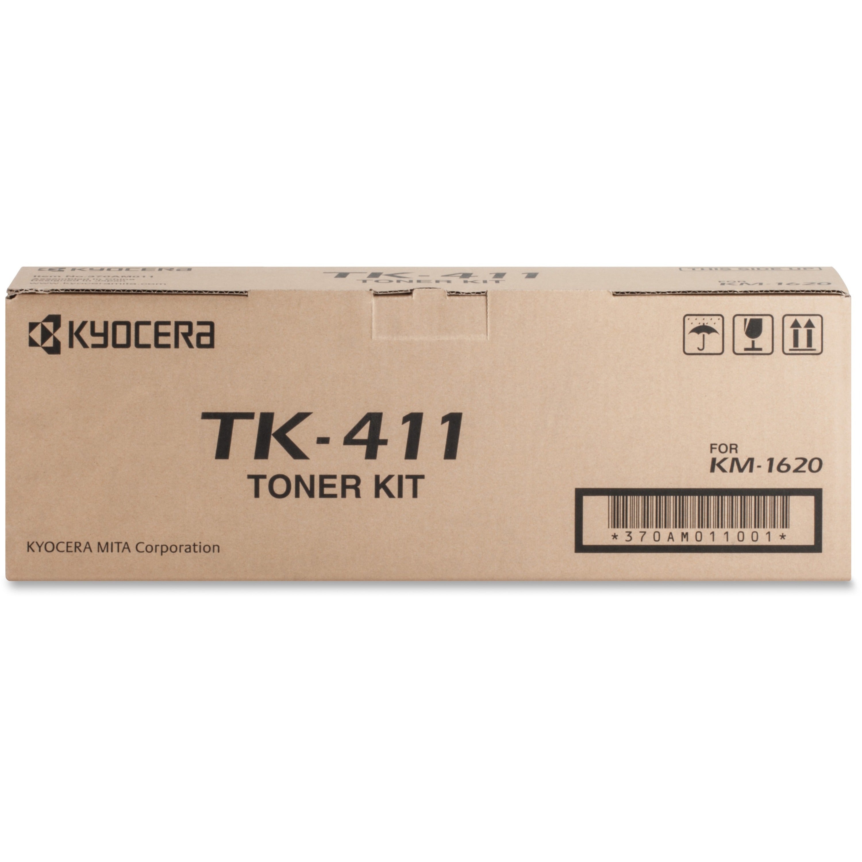 Kyocera Original Laser Toner Cartridge - Black - 1 Each - 15000 Pages