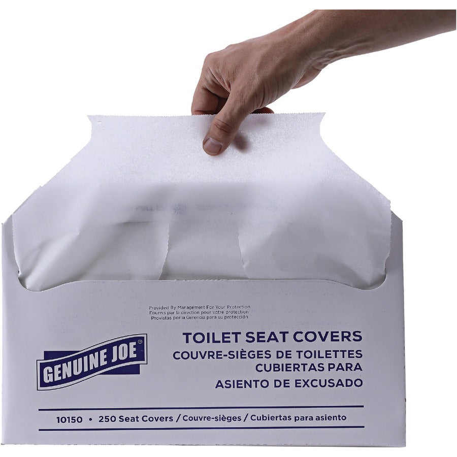 Half-fold - For Public Toilet - White - 250/Pack - 10 / Carton