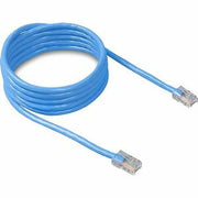 Belkin RJ45 Category 5e Patch Cable - 25 ft Category 5e Network Cable - First End: 1 x RJ-45 - Male - Second End: 1 x RJ-45 - Male - Patch Cable - Blue - 1 Each