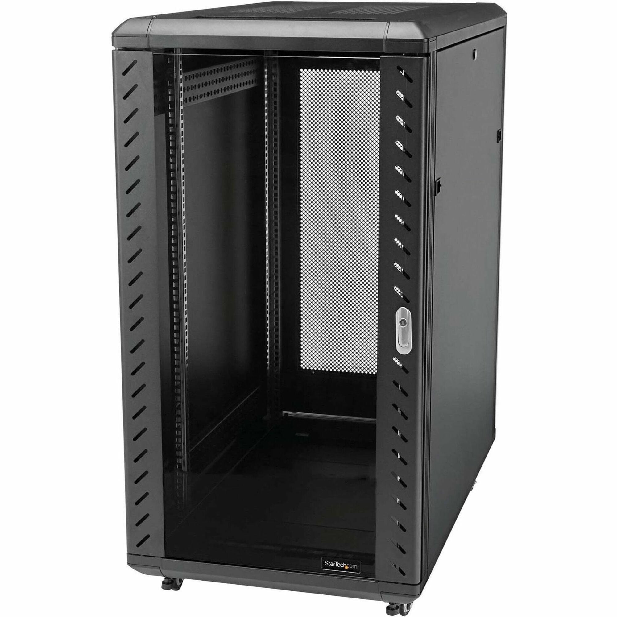 StarTech.com 22U 36in Knock-Down Server Rack Cabinet with Casters