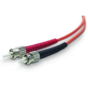 Belkin Multimode Duplex Fiber Patch Cable, ST - ST